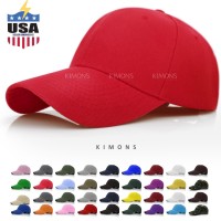 Loop Plain Baseball Cap Solid Color Blank Curved Visor Hat Adjustable Army s  eb-59579818